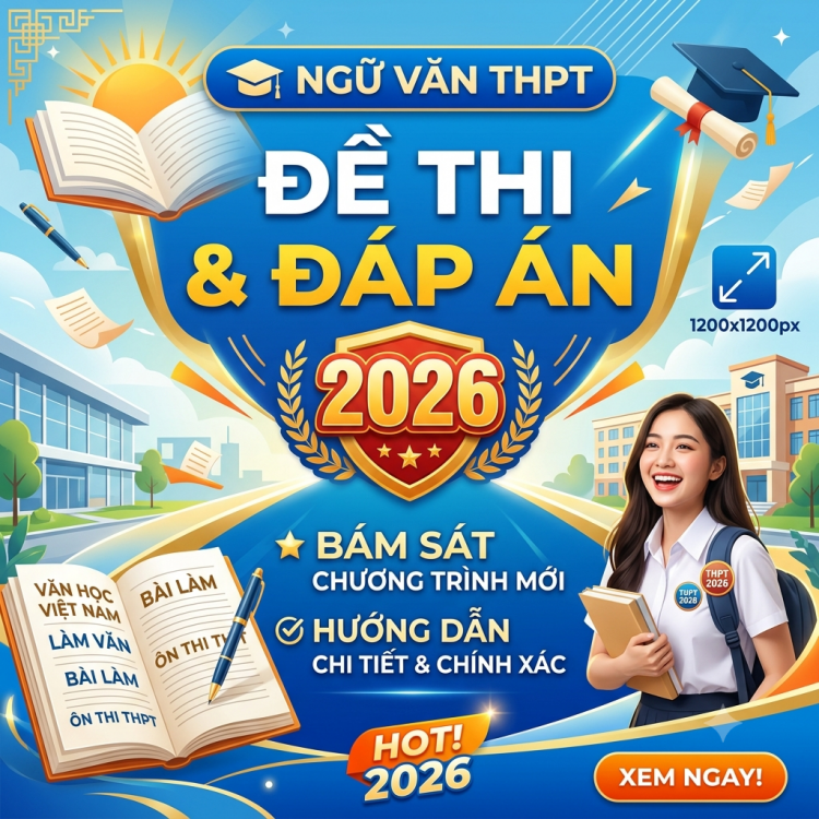 Đề Thi Toán THPT 2026 Và Đáp Án Chính Thức Mới Nhất Hôm Nay